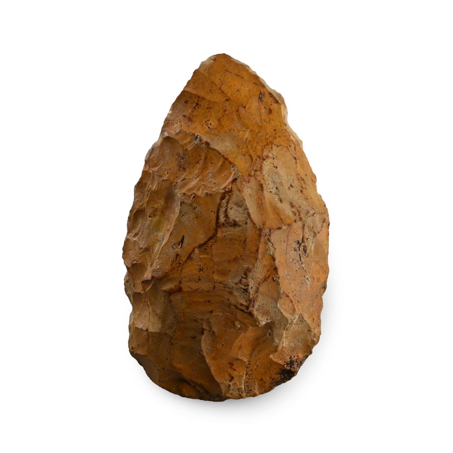 Hampshire Stone Age Knapped Flint Handaxe