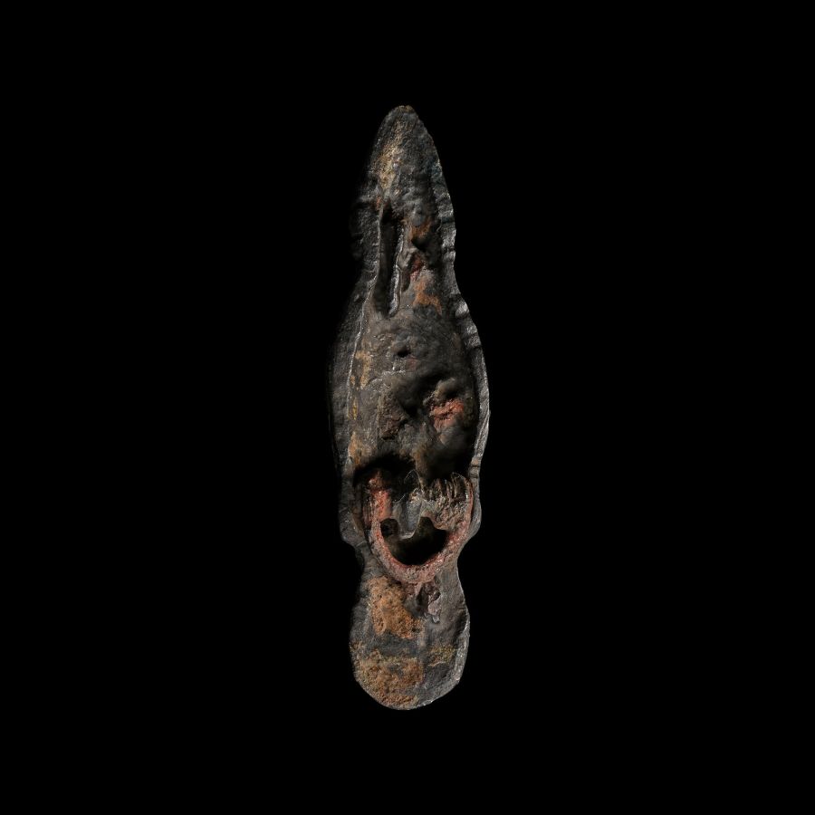Scandinavian Viking Bronze Bird-Shaped Brooch