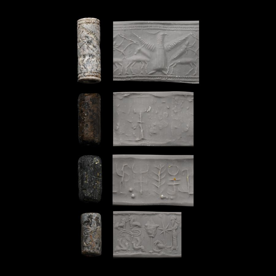 Western Asiatic Stone Cylinder Seal Group