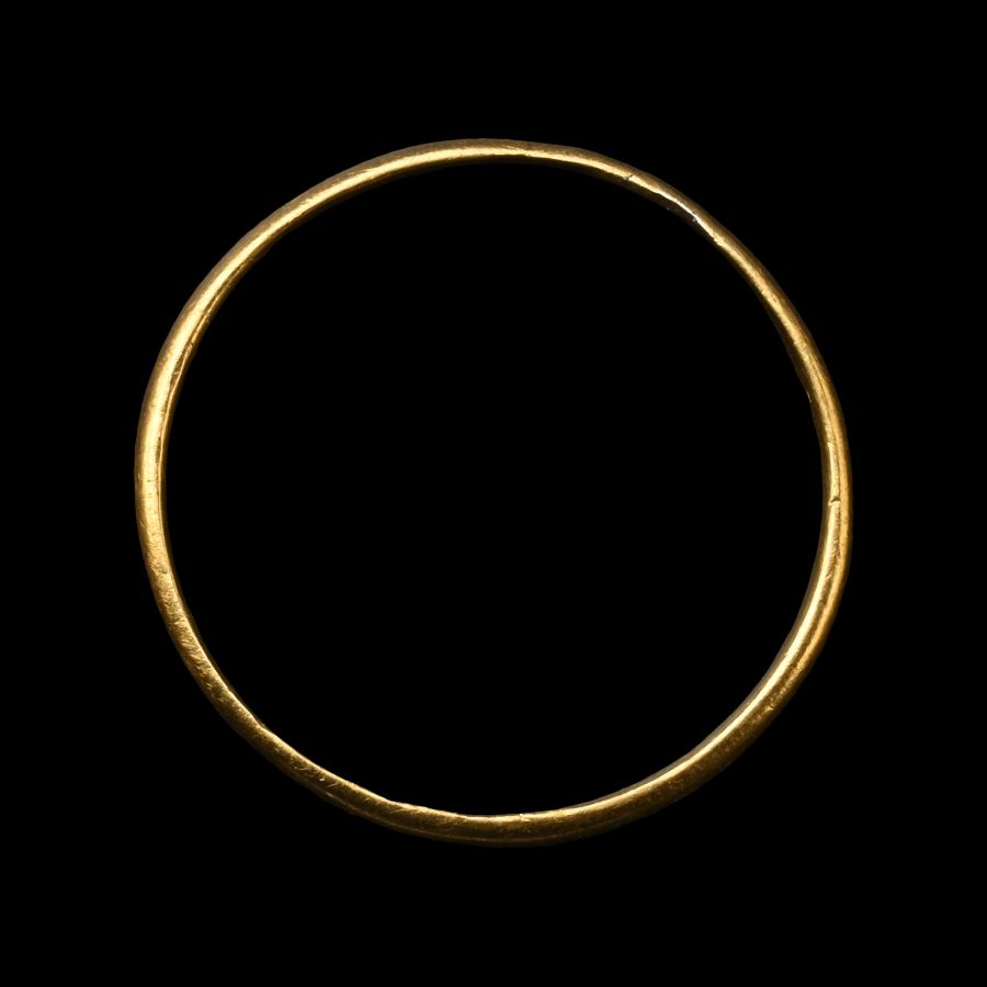 Medieval or Later Gold Wedding Ring