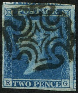 2d Pl.3 'RG' VFU, 'BLACK' MX