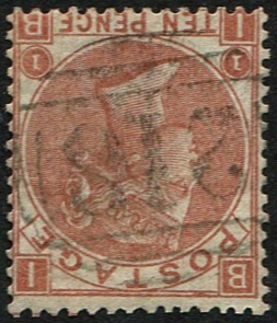 10d SG 112wi 'WMK. INV' VFU, '218'