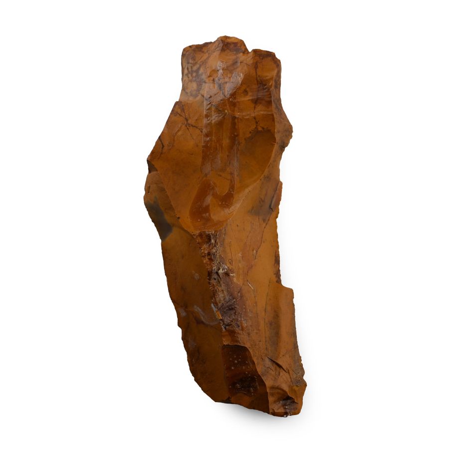 Stone Age Fontmaure Jasper Neanderthal Long Blade Scraper