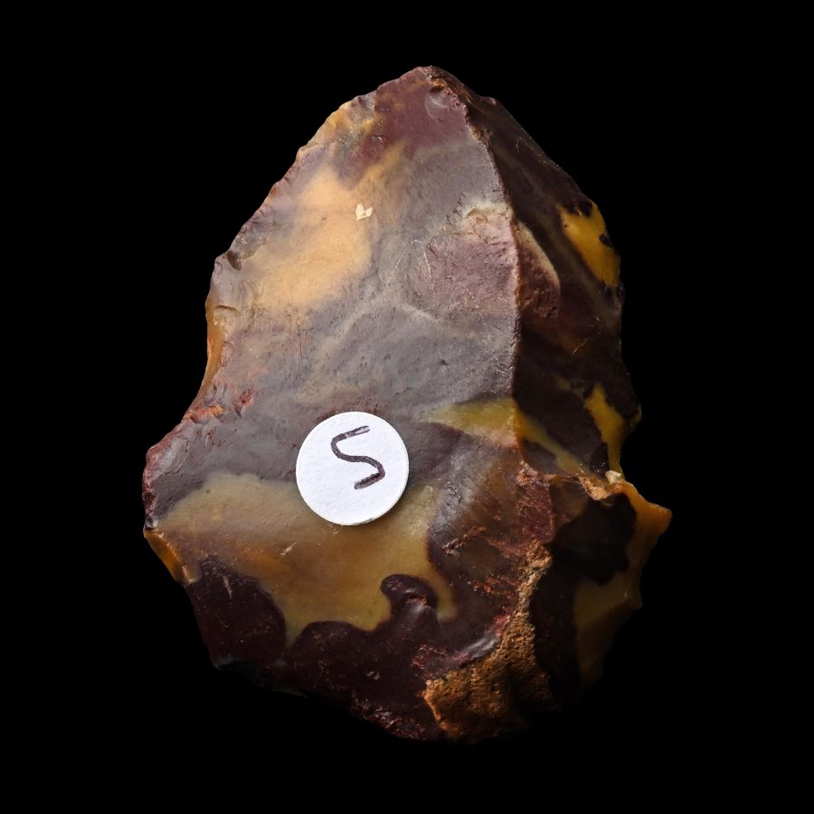 Stone Age Fontmaure Jasper Neanderthal Scraper