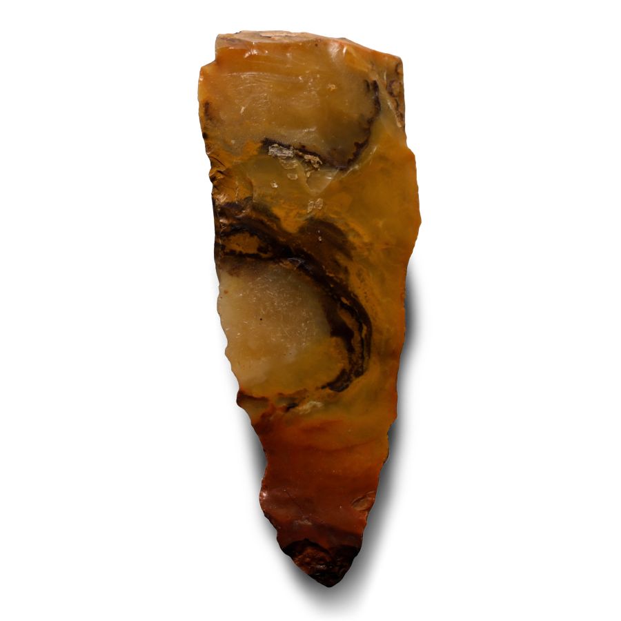 Stone Age Fontmaure Jasper Neanderthal Scraper
