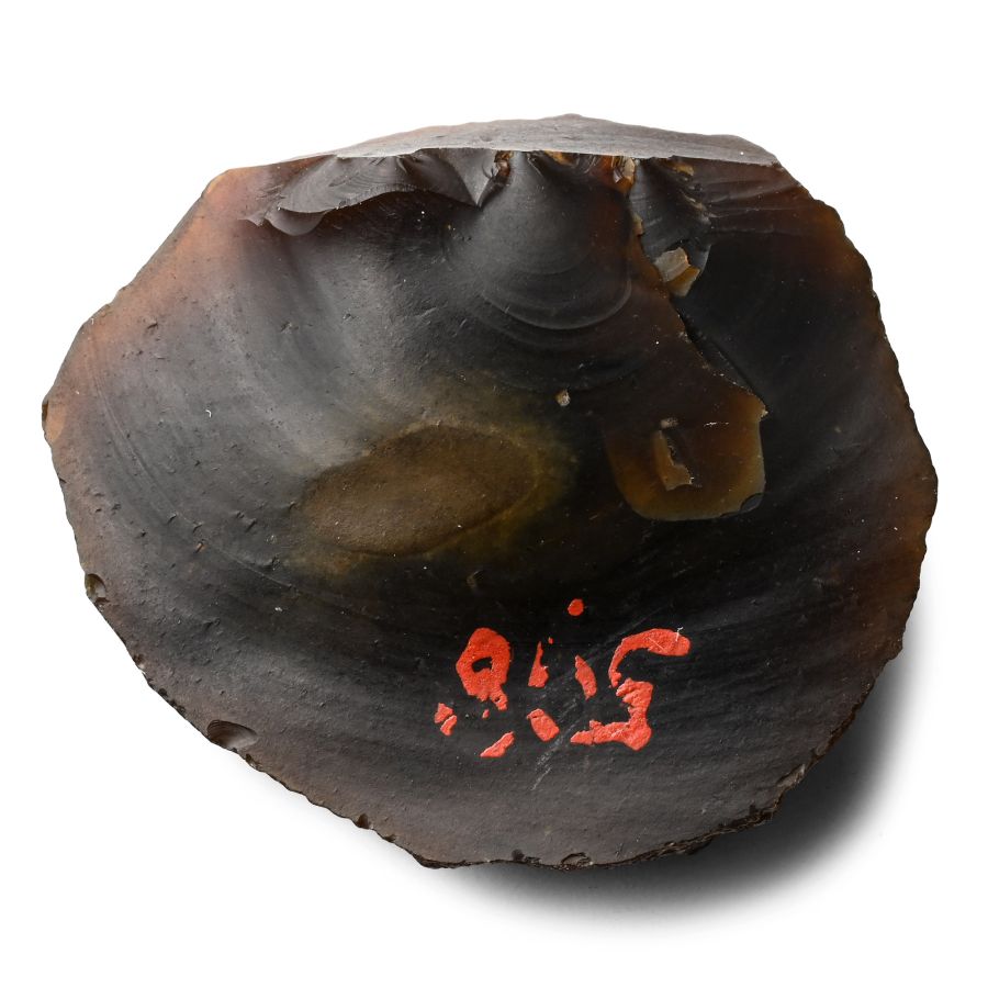 Powys Welsh Stone Age Knapped Flint Scraper