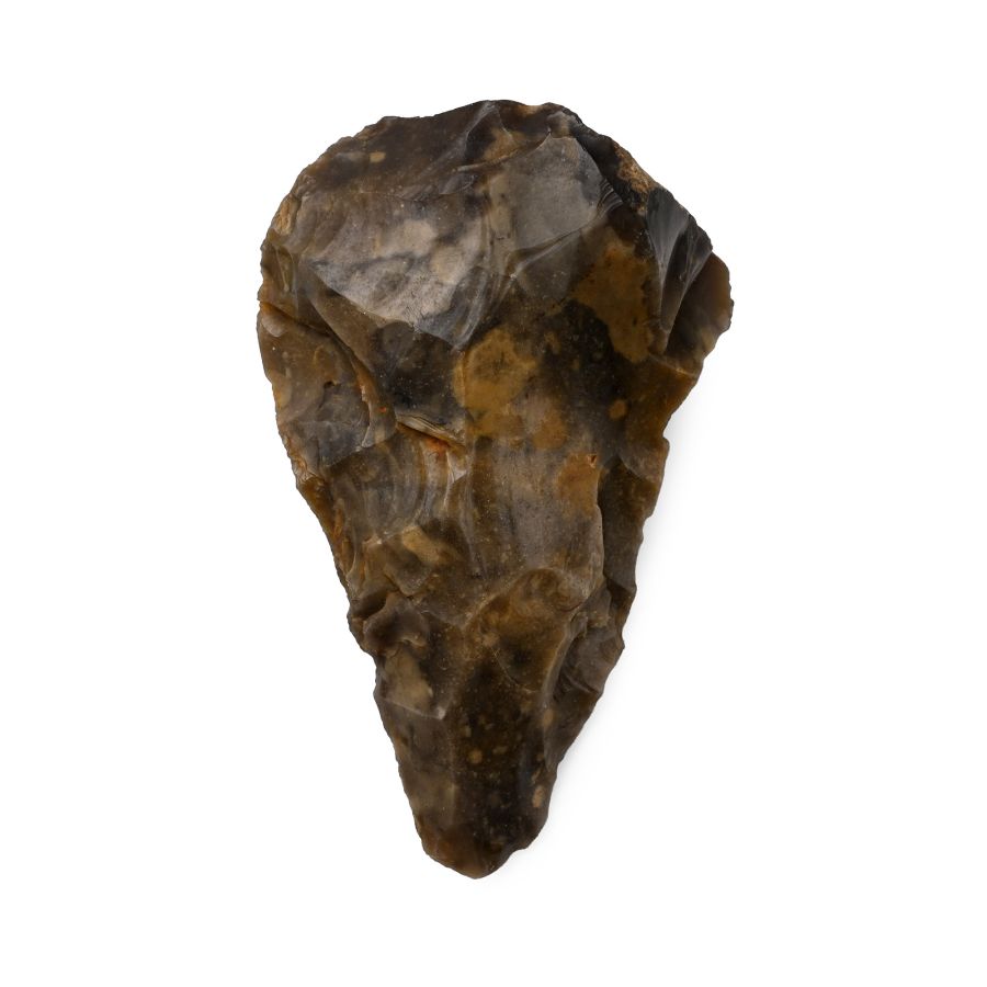 Swanscombe British Stone Age Knapped Ficron Handaxe