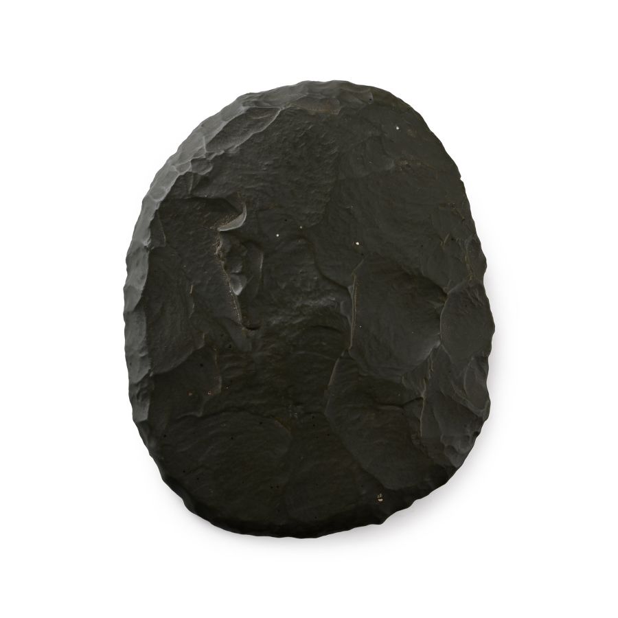 Tchin Tabourak African Stone Age Knapped Bifacial Discordial Knife