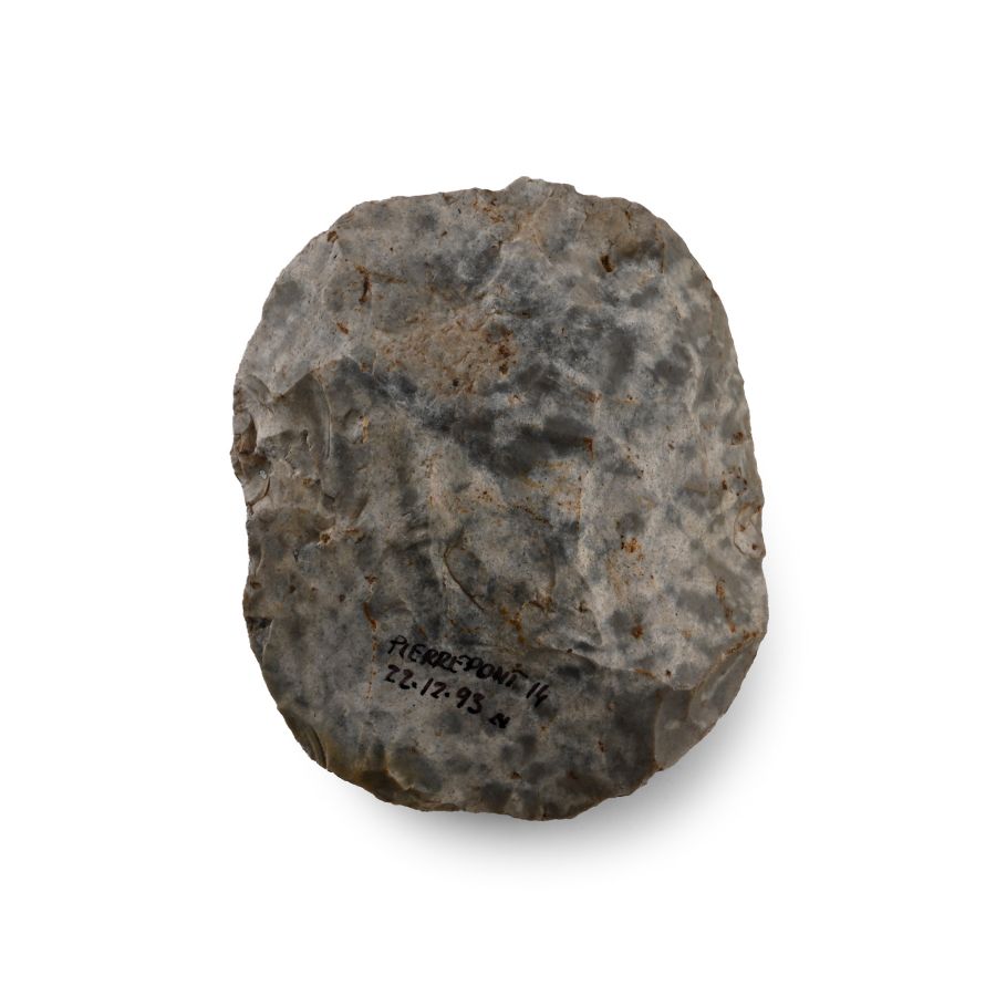 Pierrepont French Stone Age Neanderthal Knapped Fint Handaxe
