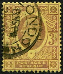 3d SG 232c 'PALE REDD. PURPLE'(C) VFU