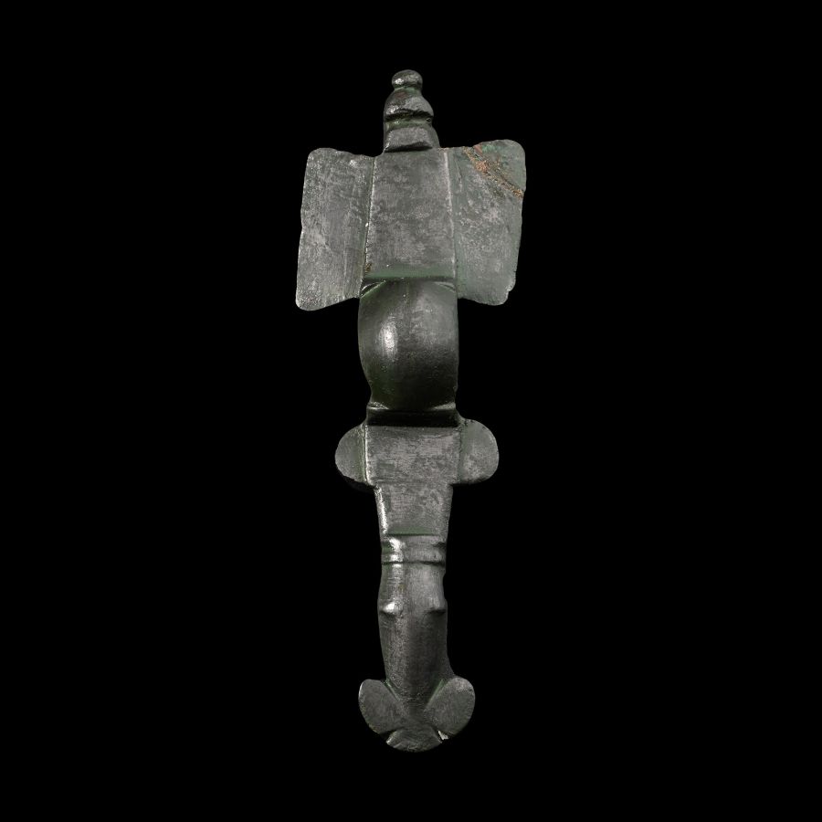 Large Anglo-Saxon Bronze Long Brooch