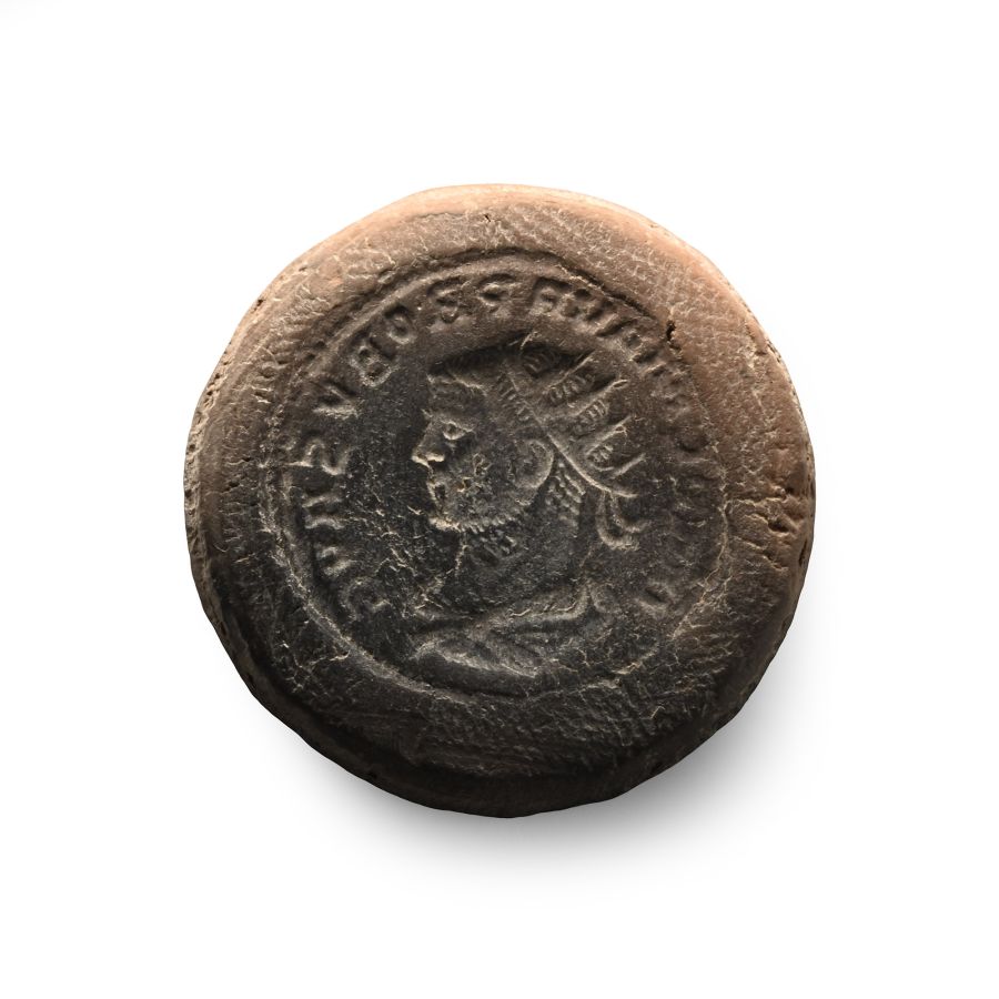 Roman Terracotta Coin Forger's Mould