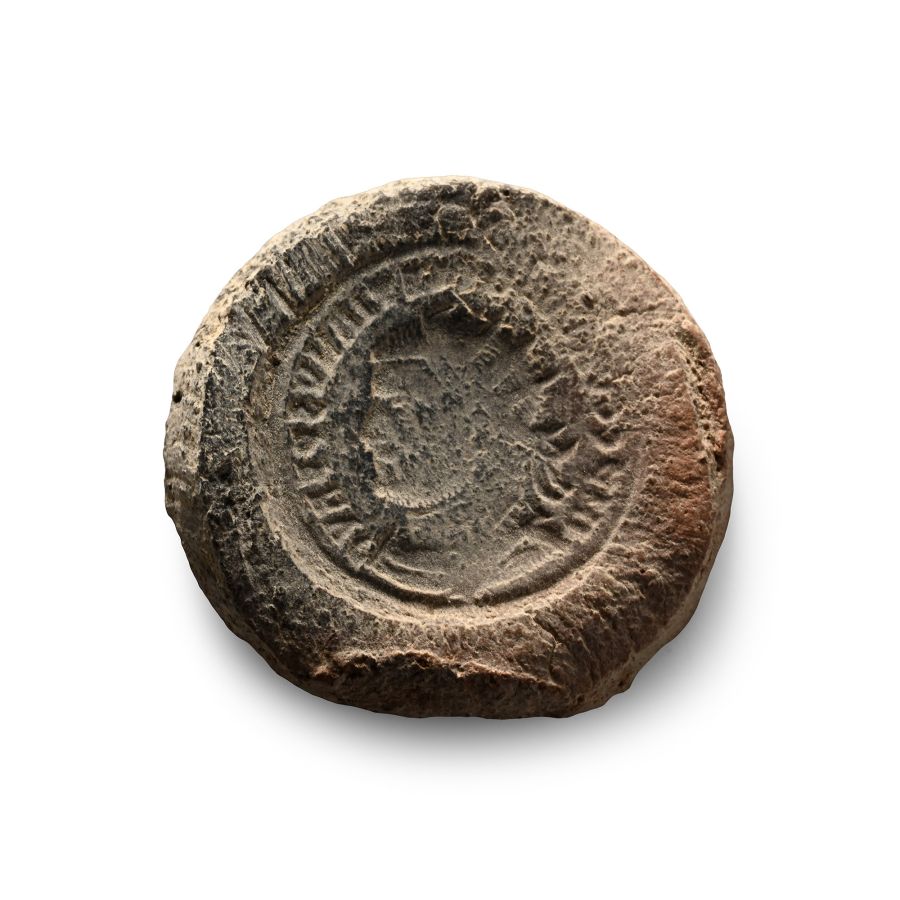 Roman Terracotta Coin Forger's Mould