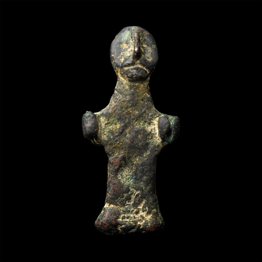 Western Asiatic Bronze Votive Figure