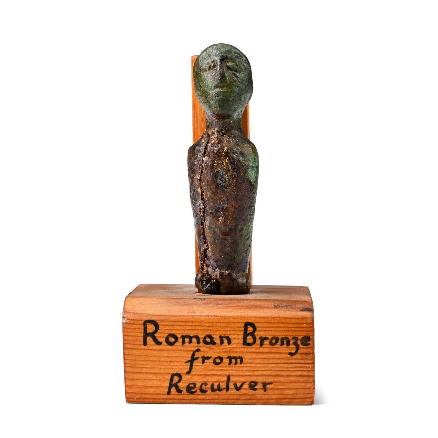 Romano-British Bronze Human Figural Pendant