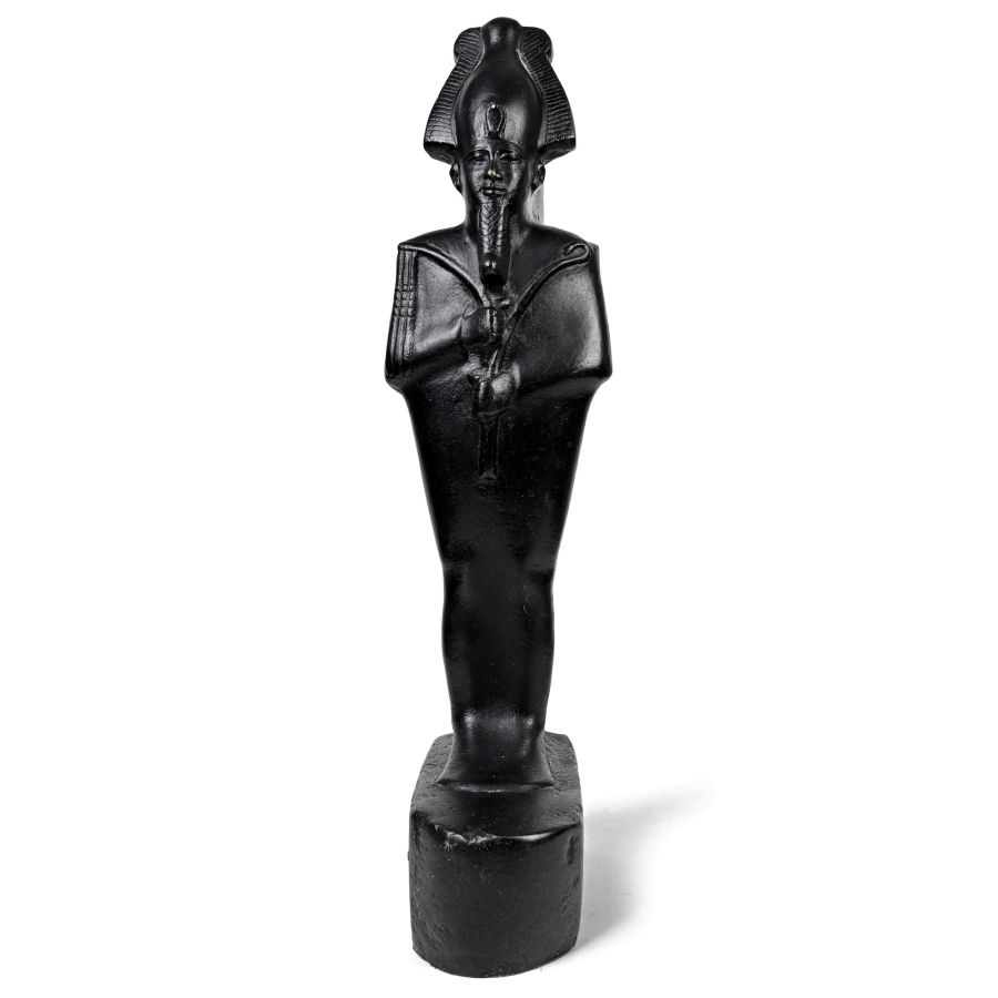 Large Egyptian Style Bronze Osiris by Morris Singer Foundry