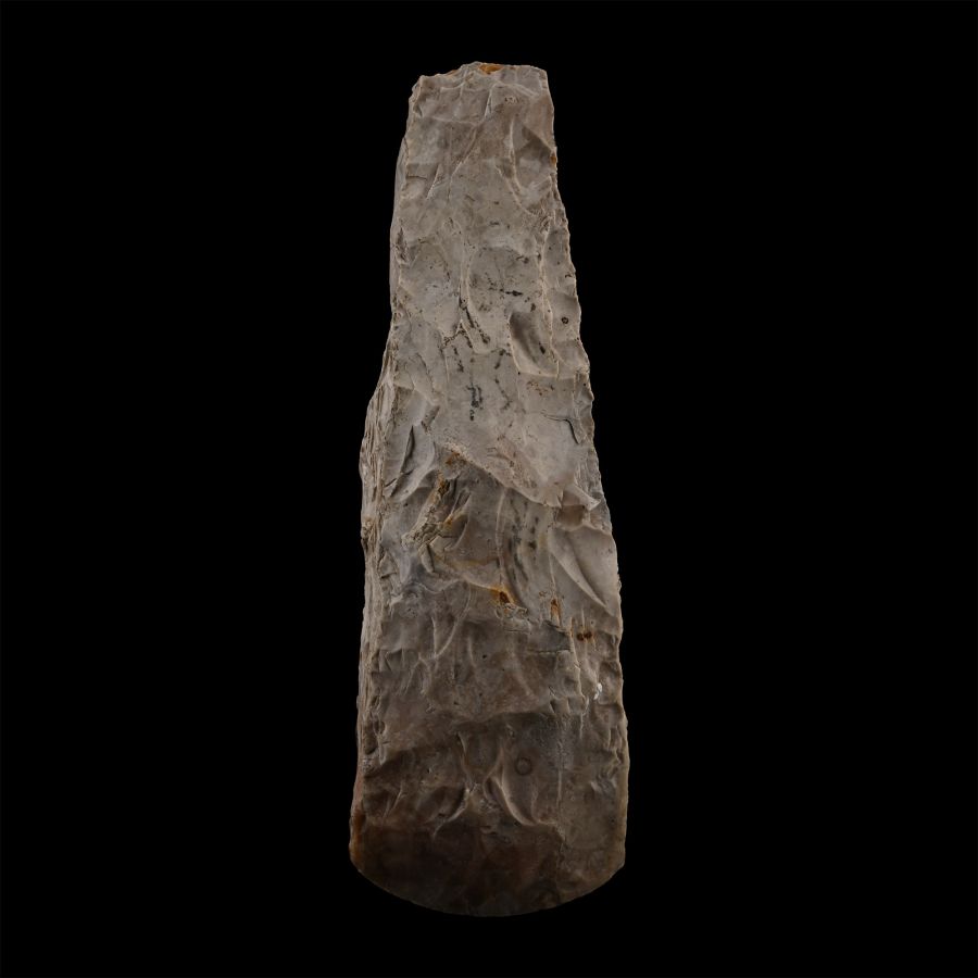 Danish Stone Age Knapped Flint Thick-Butted Axehead