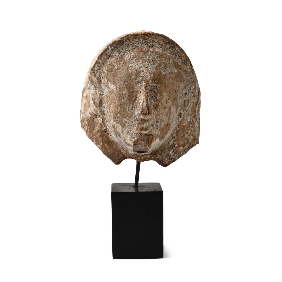 Greek Terracotta Female Protome Head