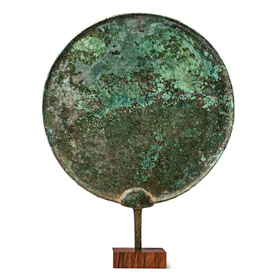 Greek Bronze Mirror