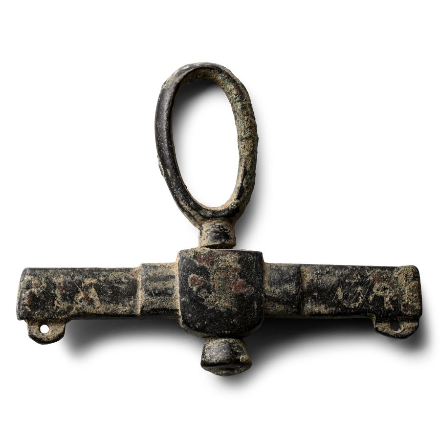Medieval Bronze Purse Bar