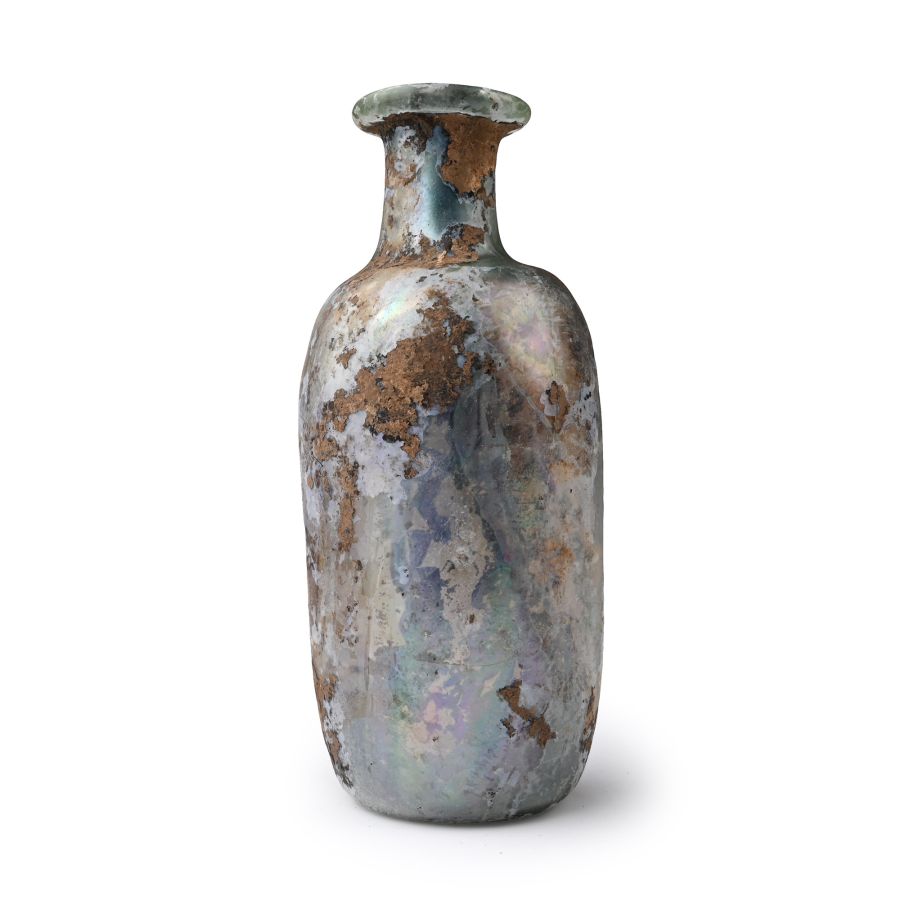 Roman Iridescent Glass Vessel