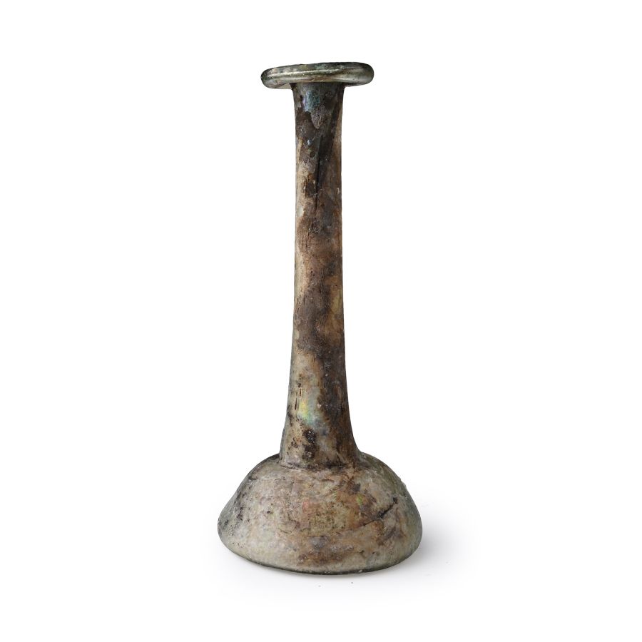 Roman Iridescent Glass Vessel