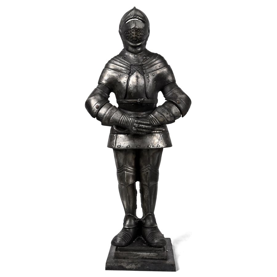Armoured Knight Cast Iron Fireside Companion