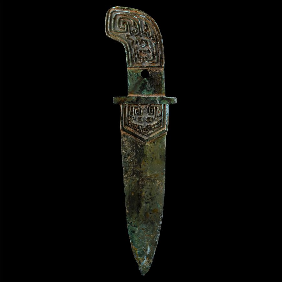 Chinese Han Bronze Dagger
