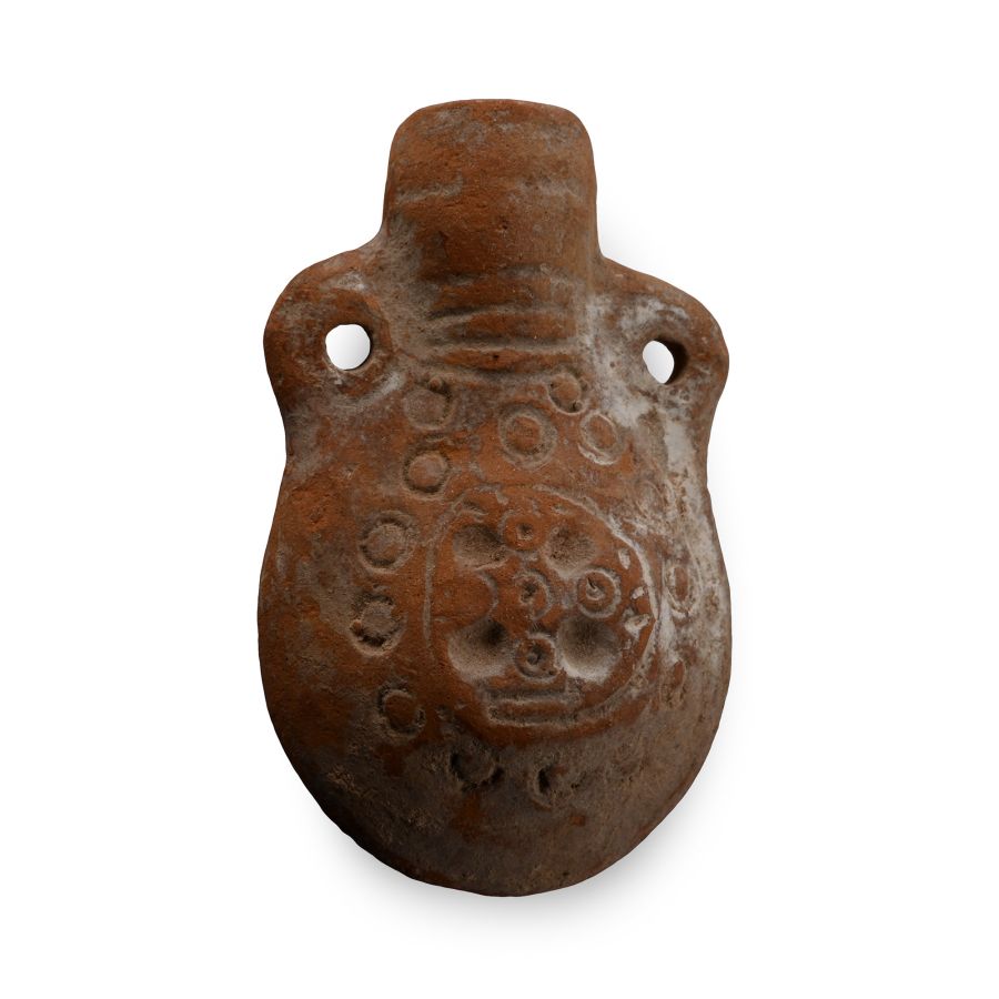 Levantine Pilgrim's Flask with Cross Motifs
