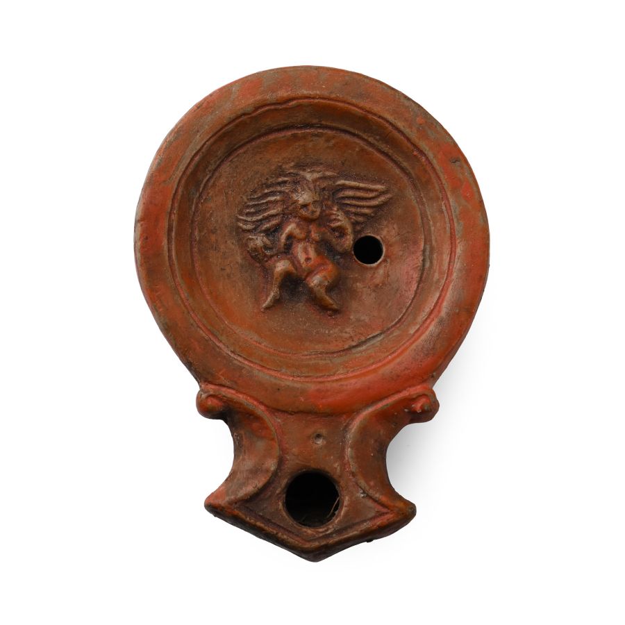 Grand Tour Terracotta Oil Lamp