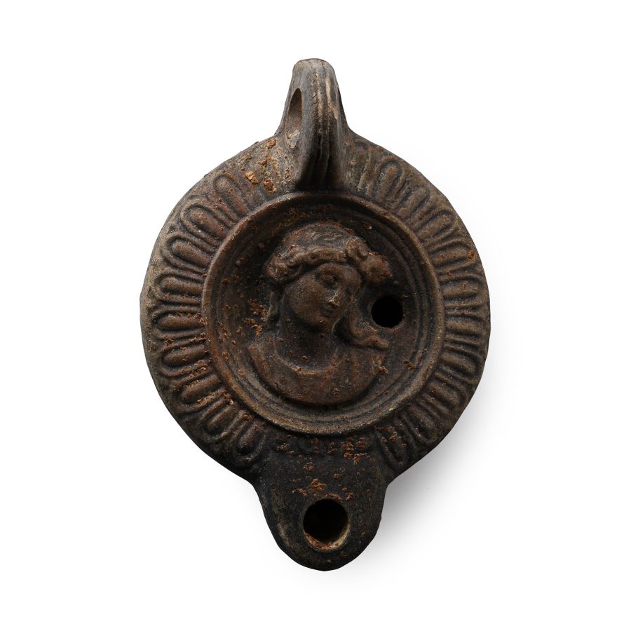 Grand Tour Terracotta Oil Lamp
