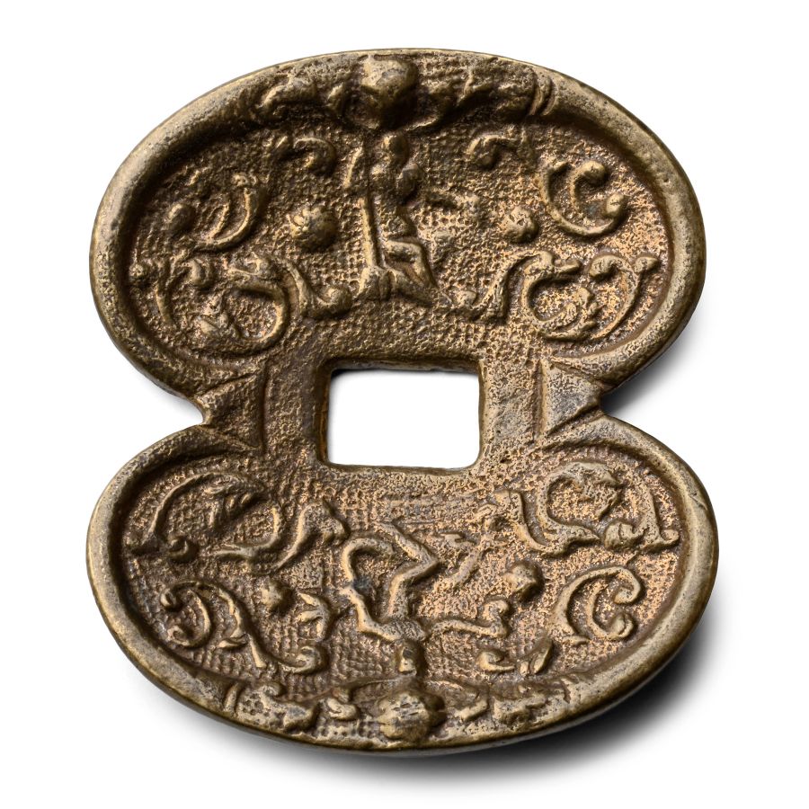 Post Medieval Sword Hilt Plate with Figural Decoration