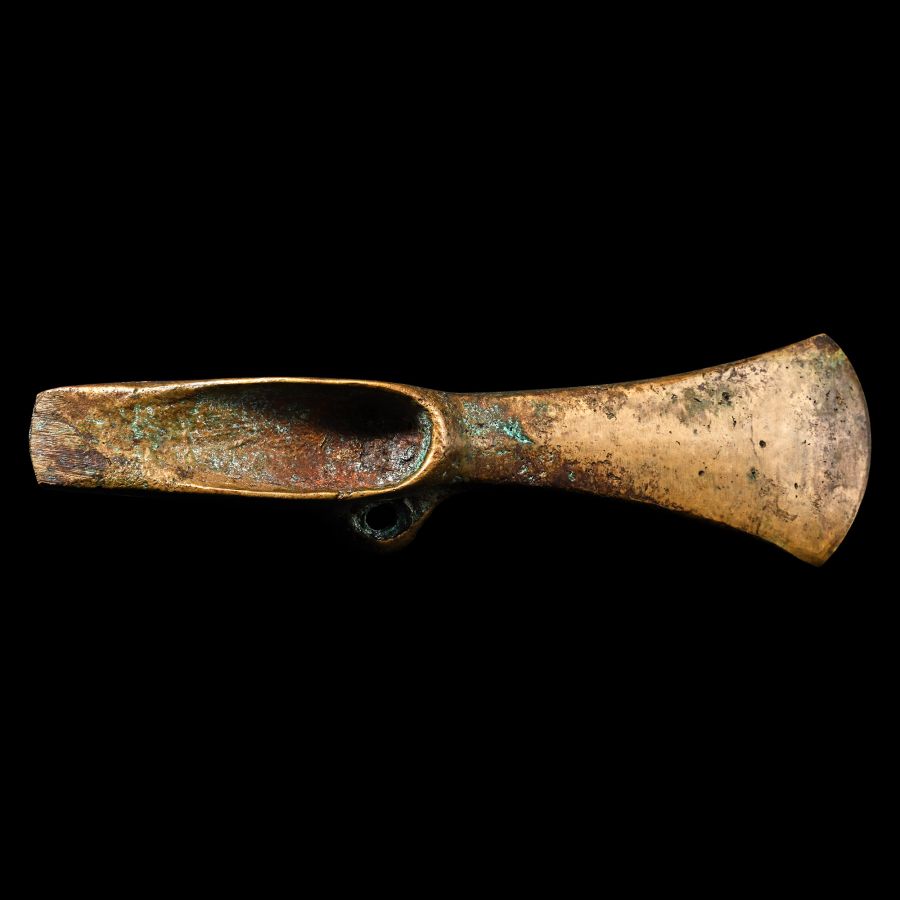 British Bronze Age Looped Palstave Axehead