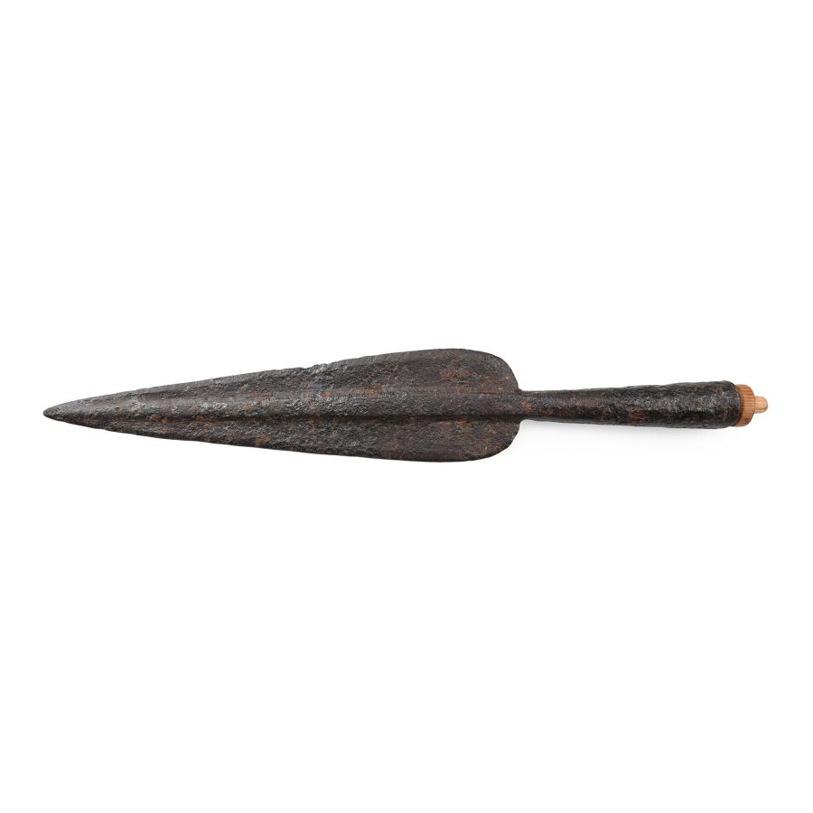 Large Celtic Period Iron Spearhead