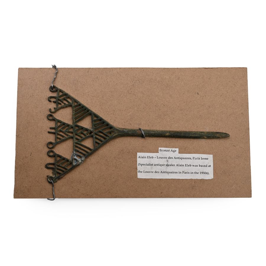 Bronze Age Openwork Pin