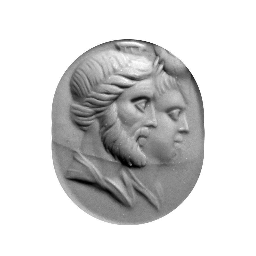 Renaissance Agate Gemstone with Serapis and Isis