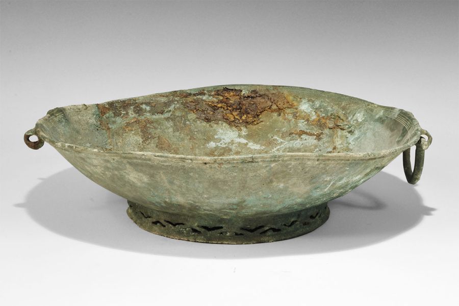 Anglo-Saxon Bronze Coptic Bowl