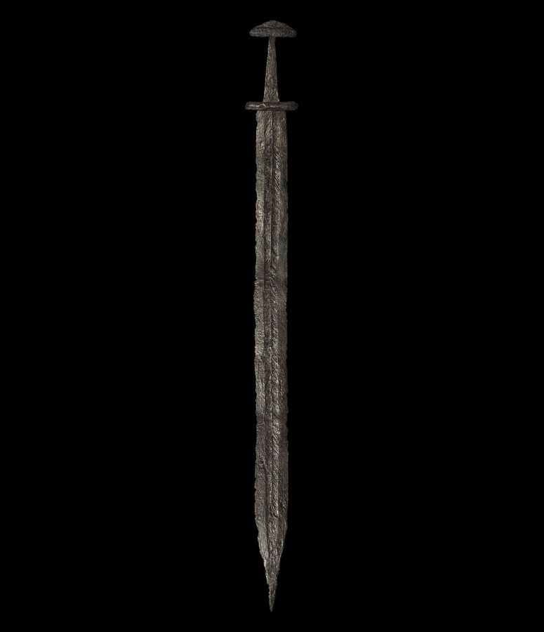 Viking Iron Pattern-Welded Sword