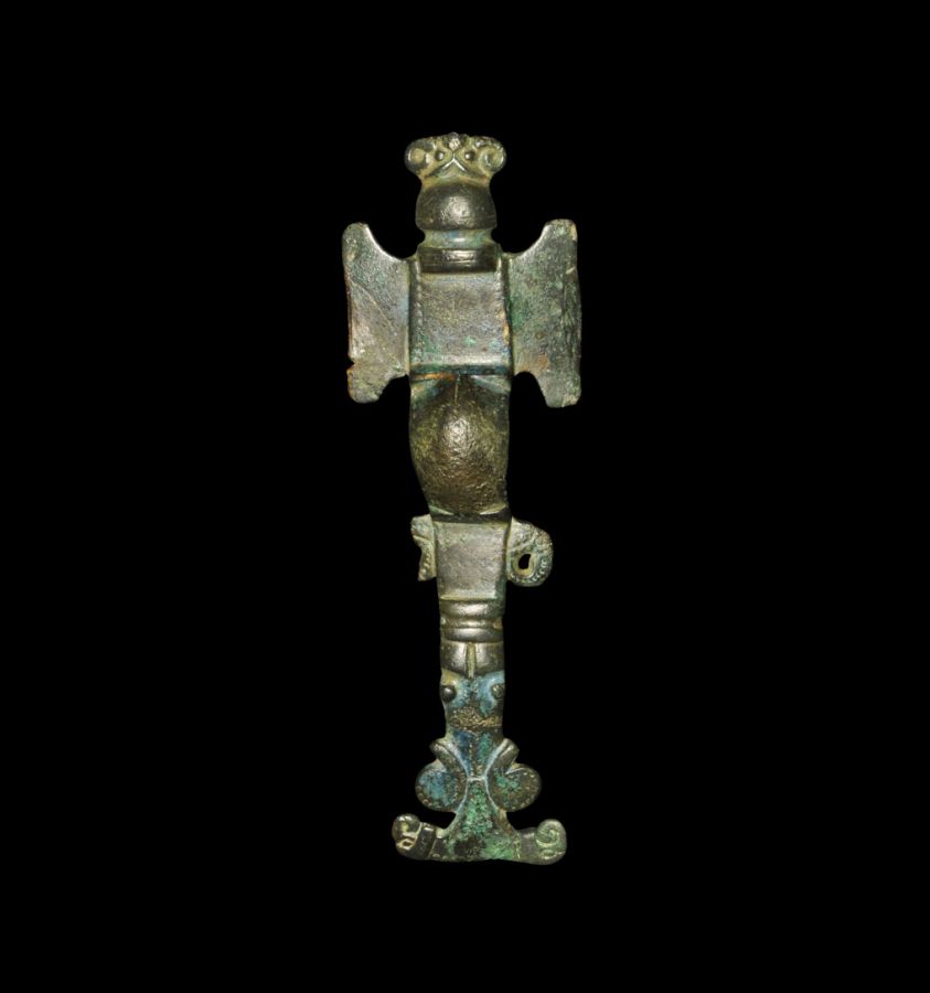 Anglo-Saxon Bronze Cruciform Brooch