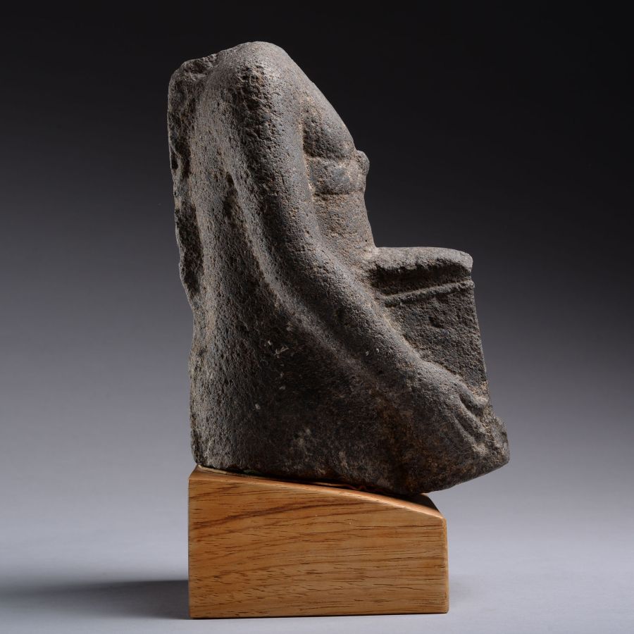 Egyptian Basalt Torso of Naophoros