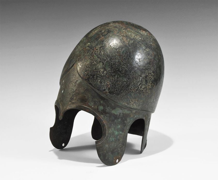 Greek Chalcidian Helmet