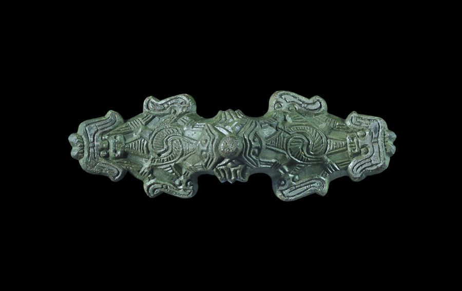 Scandinavian Viking Equal-Arm Brooch