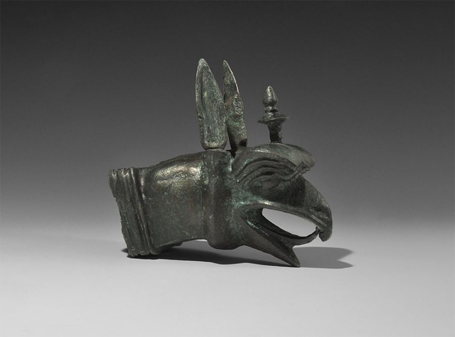 Greek Gryphon-Head Cauldron Mount