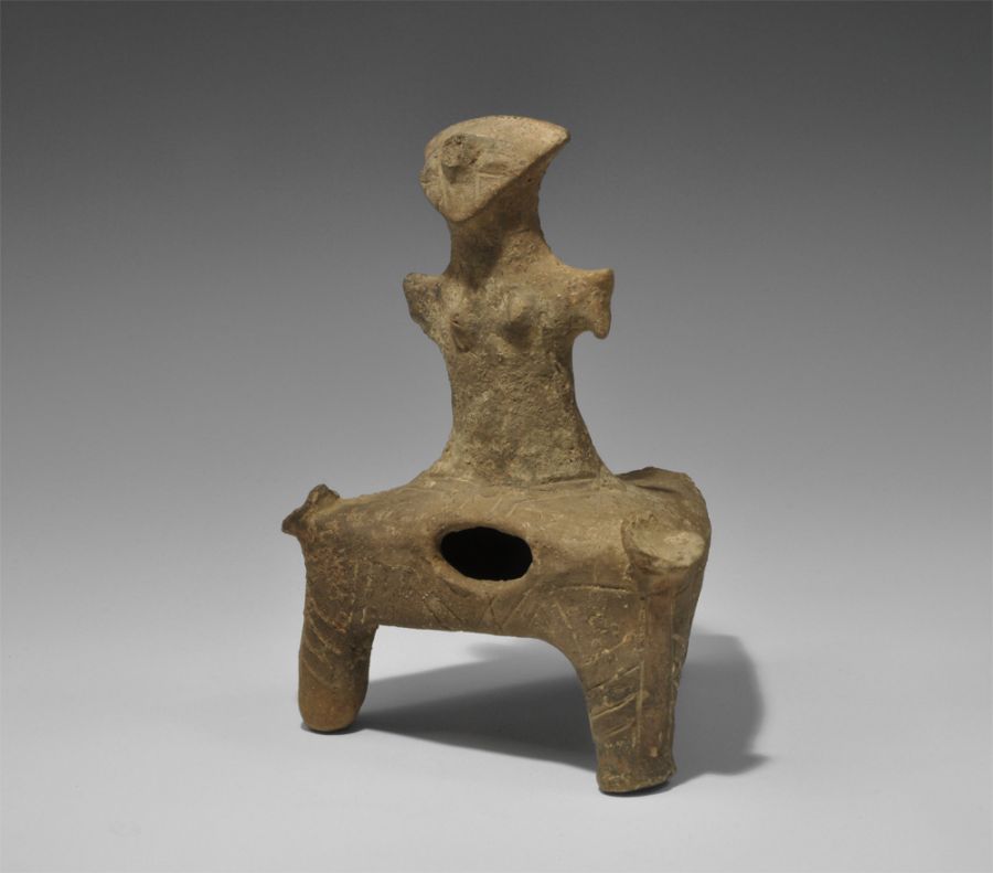 Neolithic Ceramic Vinca Tripod Altar