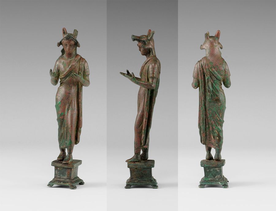 Roman Priest of Mars with Wolf-Skin Cowl