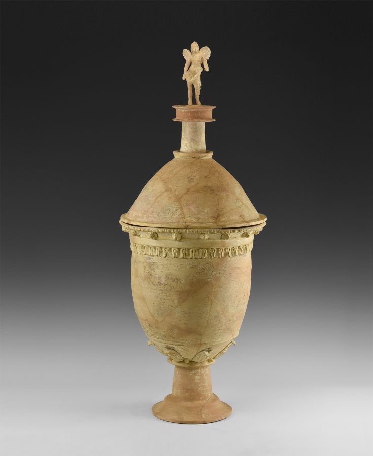 Greek Hellenistic Centuripe Wedding Urn