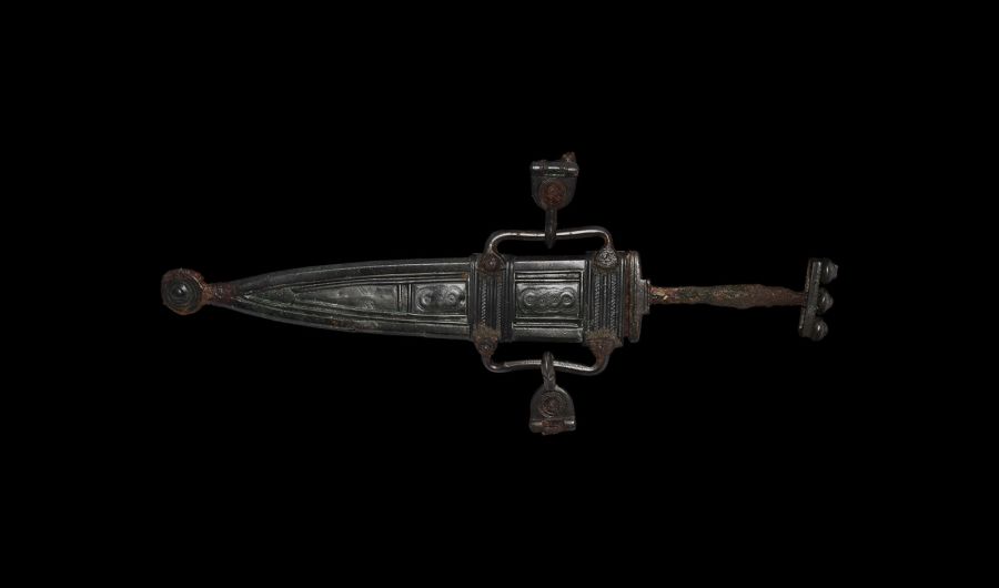 Roman Pugio Type Dagger in Scabbard