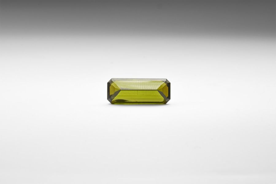 Natural History - 9.75 Carat Facetted Green Tourmaline Gemstone