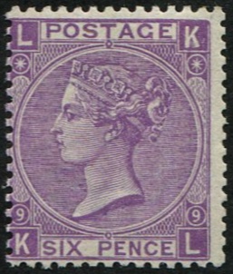 6d SG 109, Pl.9 MINT
