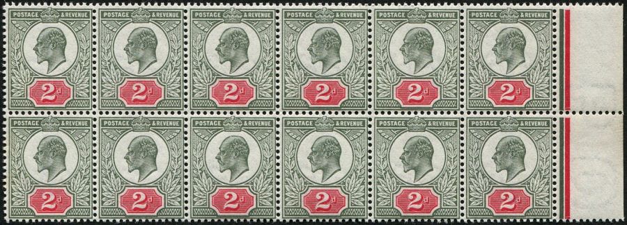 2d SG 292 BLOCK OF TWELVE U/M